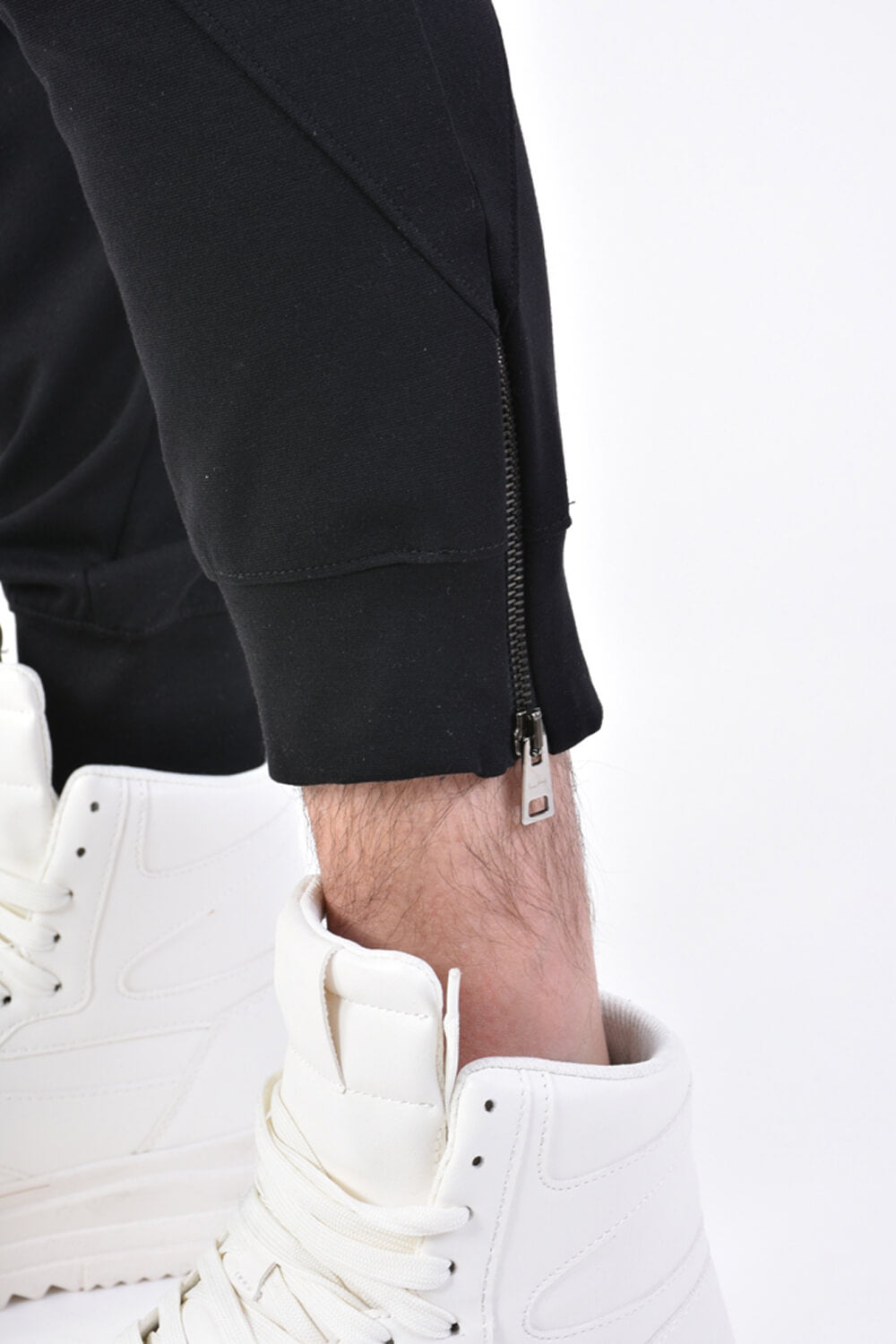 Stretch Regular Fit Pants Black