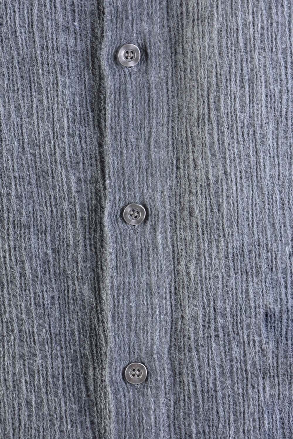 L/S Button-Up Cotton Shirt Grey