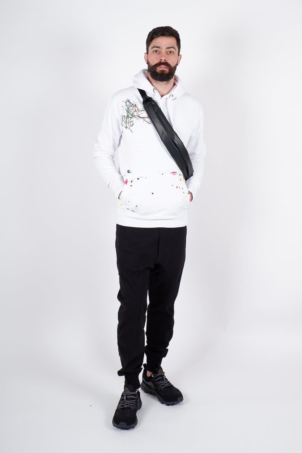 Buy the ABE Abstract Hoodie in White at Intro. Spend £50 for free UK delivery. Official stockists. We ship worldwide.