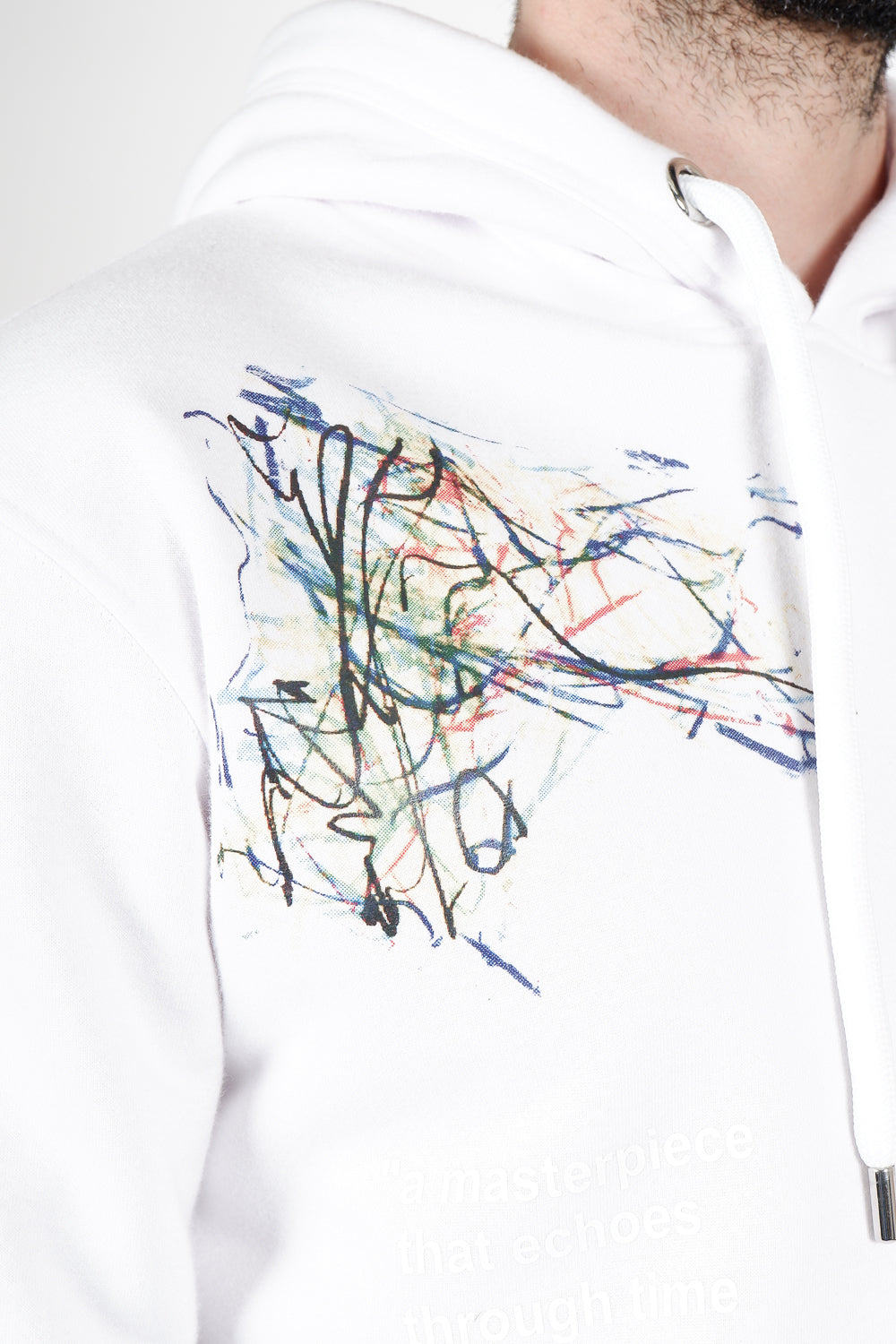 Buy the ABE Abstract Hoodie in White at Intro. Spend £50 for free UK delivery. Official stockists. We ship worldwide.