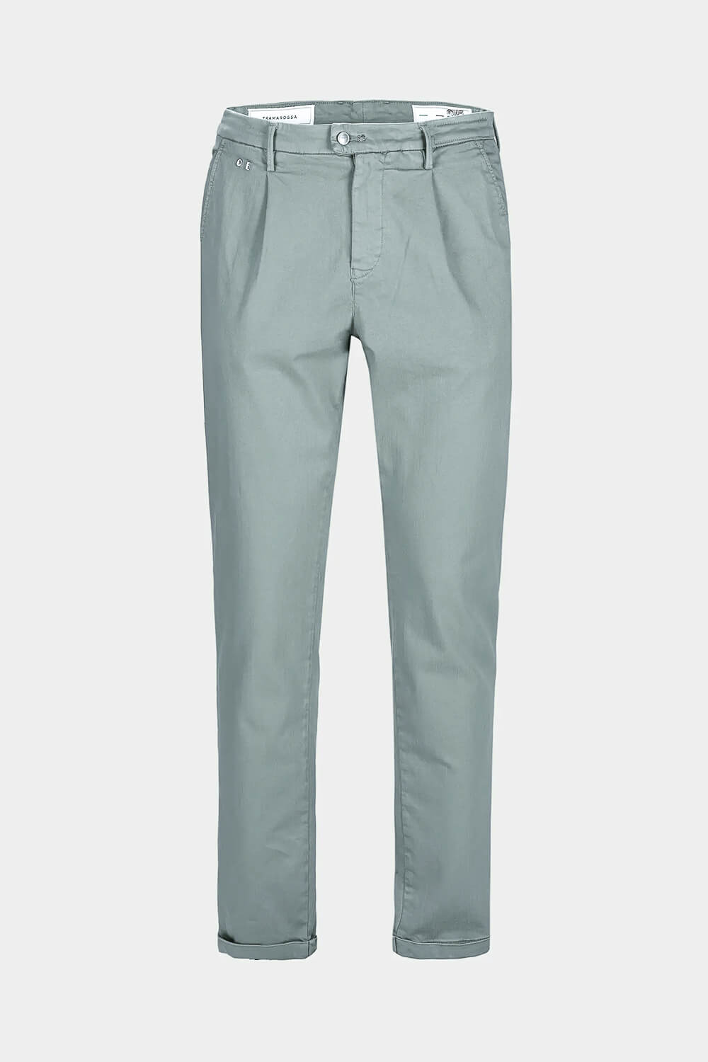 Alberto Soft Dye Chino Trouser Sage