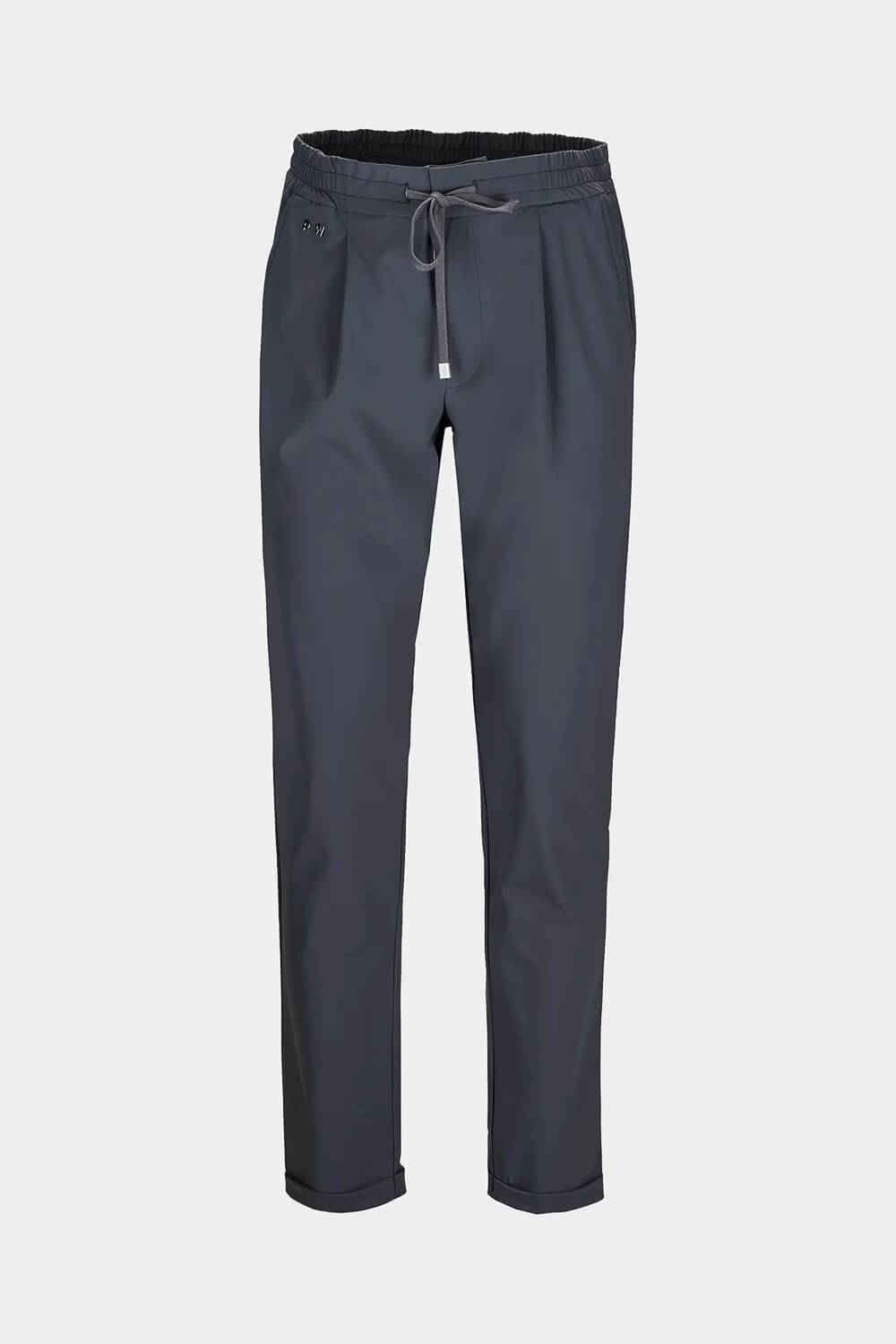 Alvise Tecs Water Wash Drawstring Trouser Grey