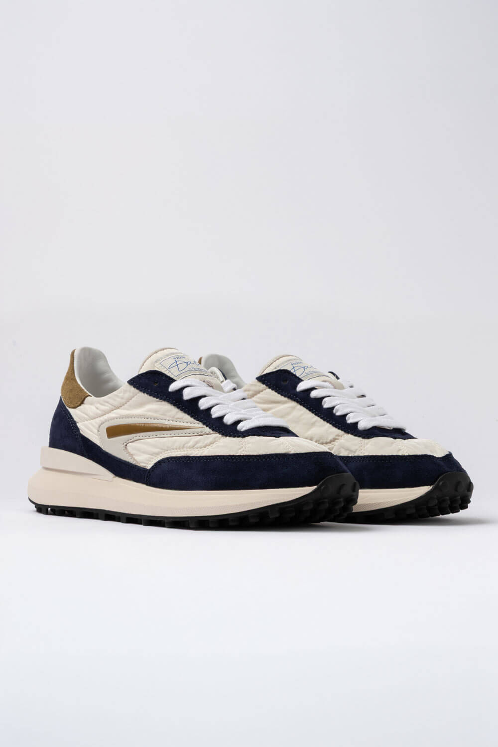Athleta Nylon Sneaker Ivory/Blue