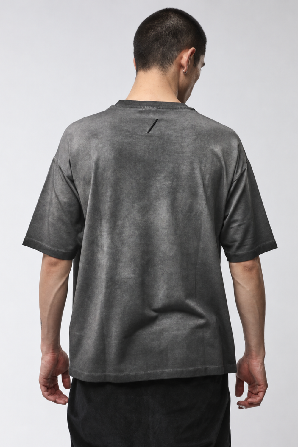 M TS 986 Cotton/Modal Blend Relaxed Fit T-Shirt Grey