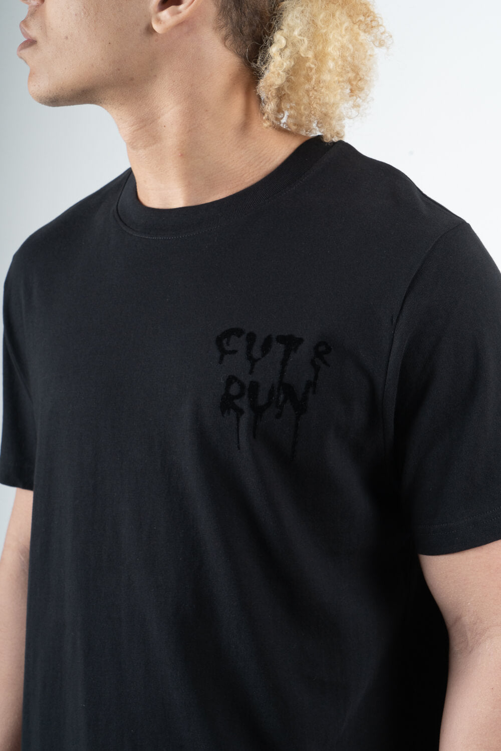 Banksy Cut + Run T-Shirt Black