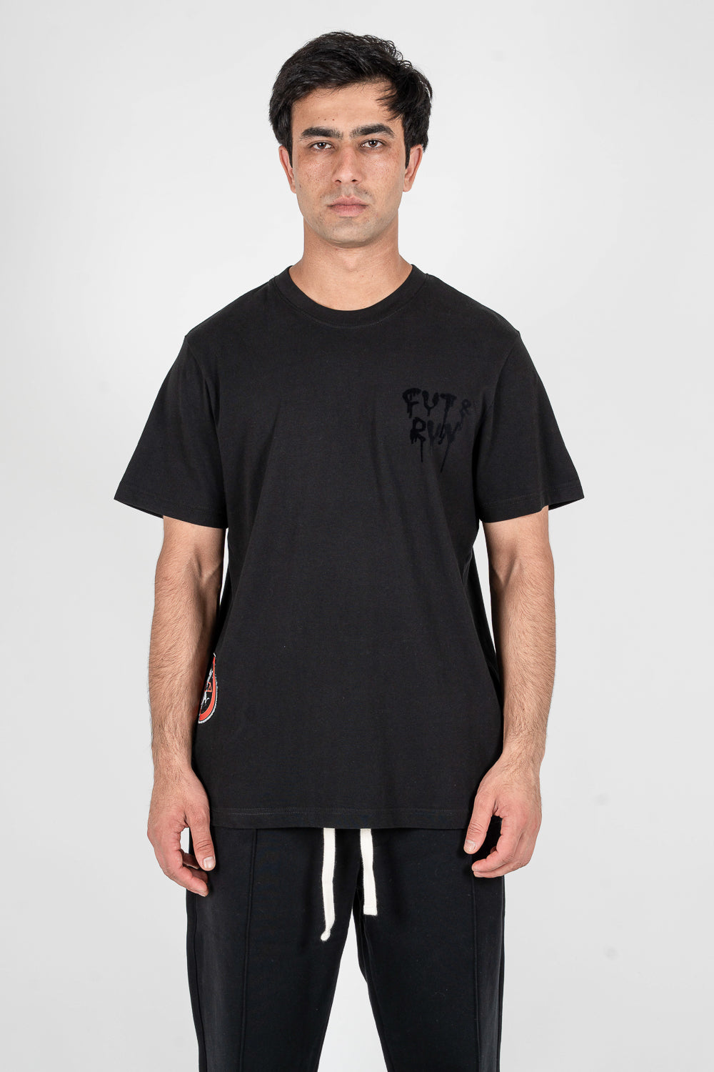 Banksy Cut + Run T-Shirt Black