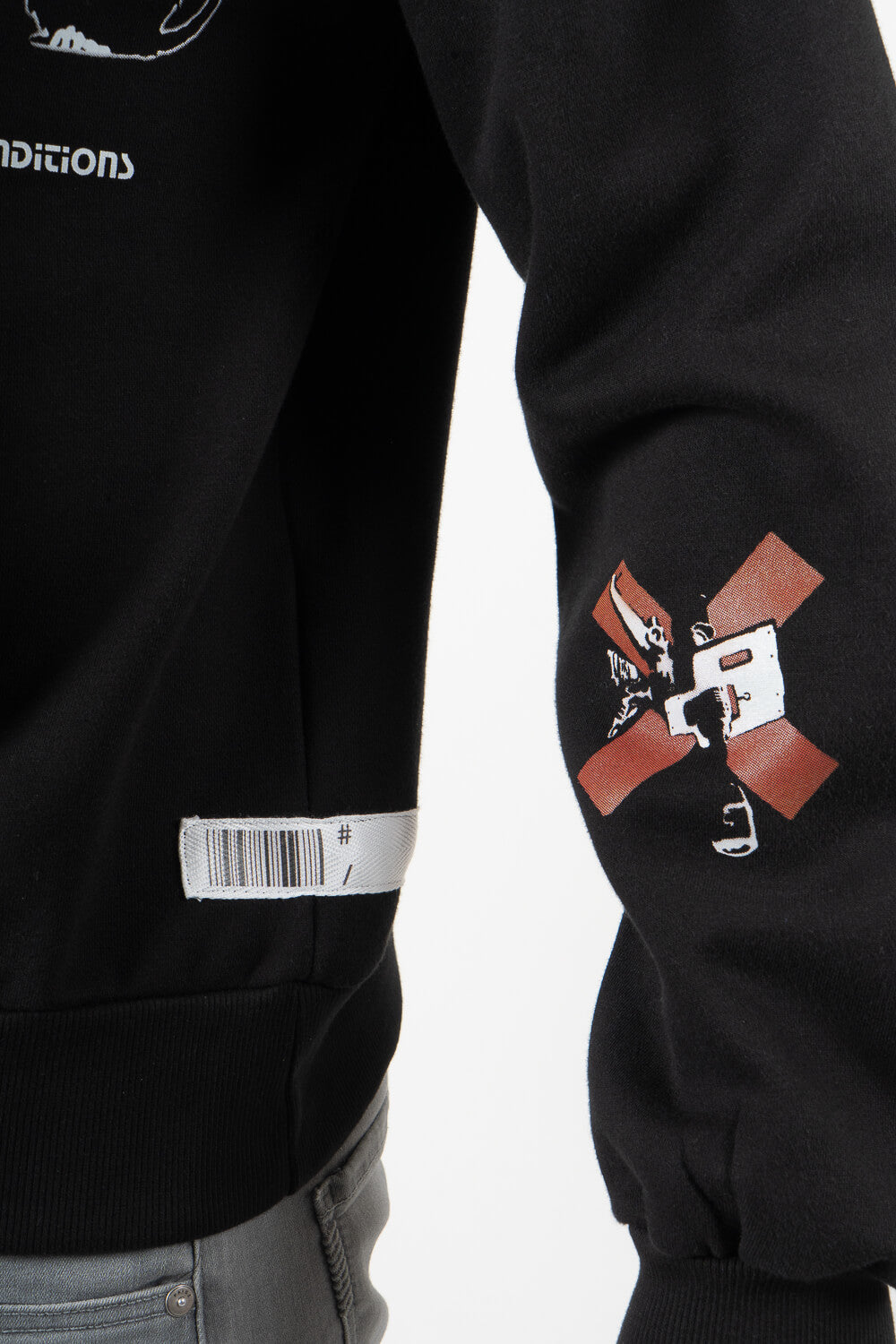 Banksy Peace & Love Hoodie Black
