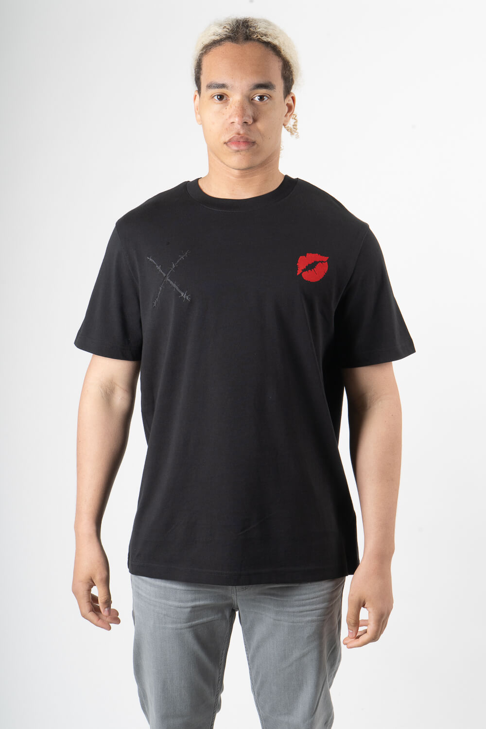 Barb Wire T-Shirt Black