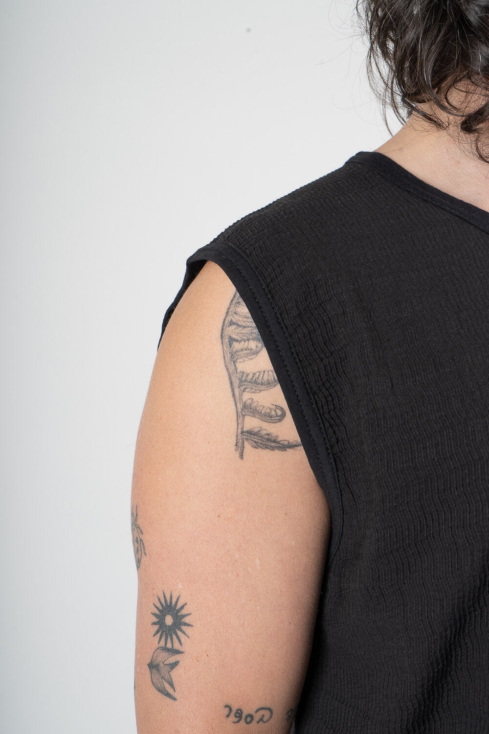 Bardeur Micro Ondes Sleeveless T-Shirt Black