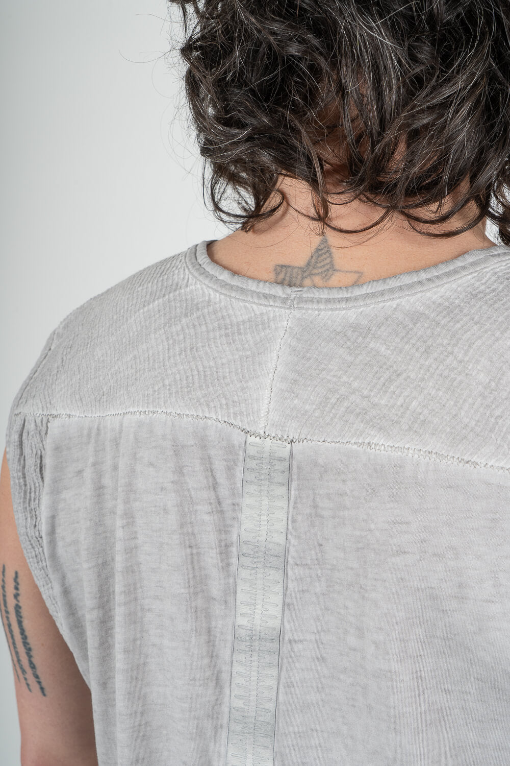 Bardeur Micro Ondes Sleeveless T-Shirt Light Grey