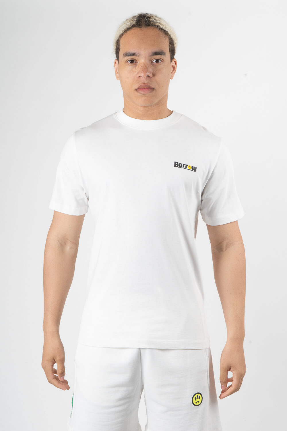 Barrow Barb Wire Face T-Shirt White