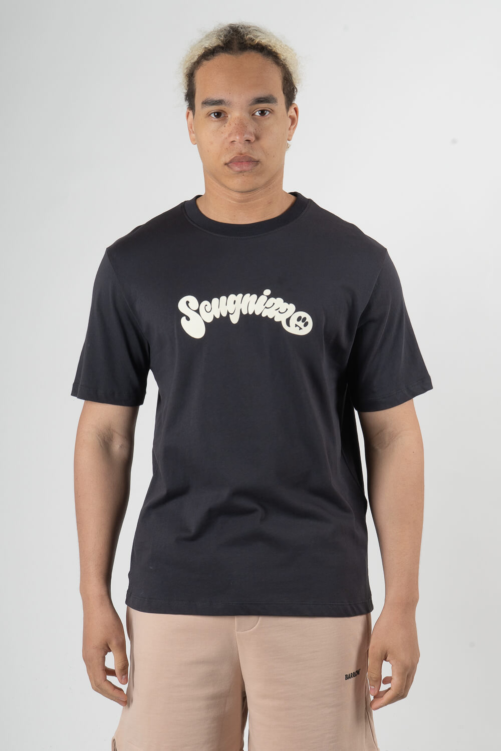 Barrow Fà Mmiria Jersey T-Shirt Charcoal