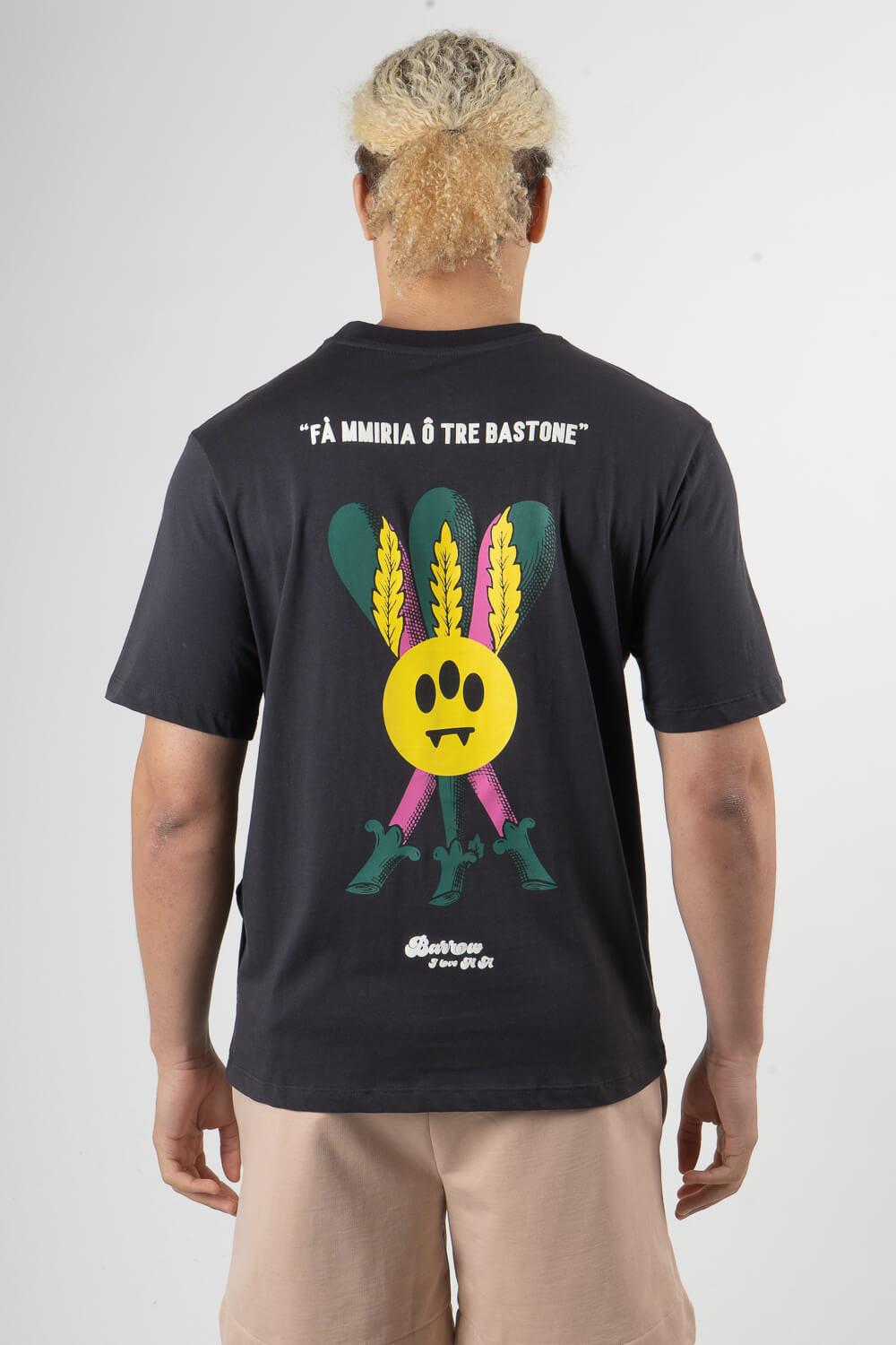 Barrow Fà Mmiria Jersey T-Shirt Charcoal