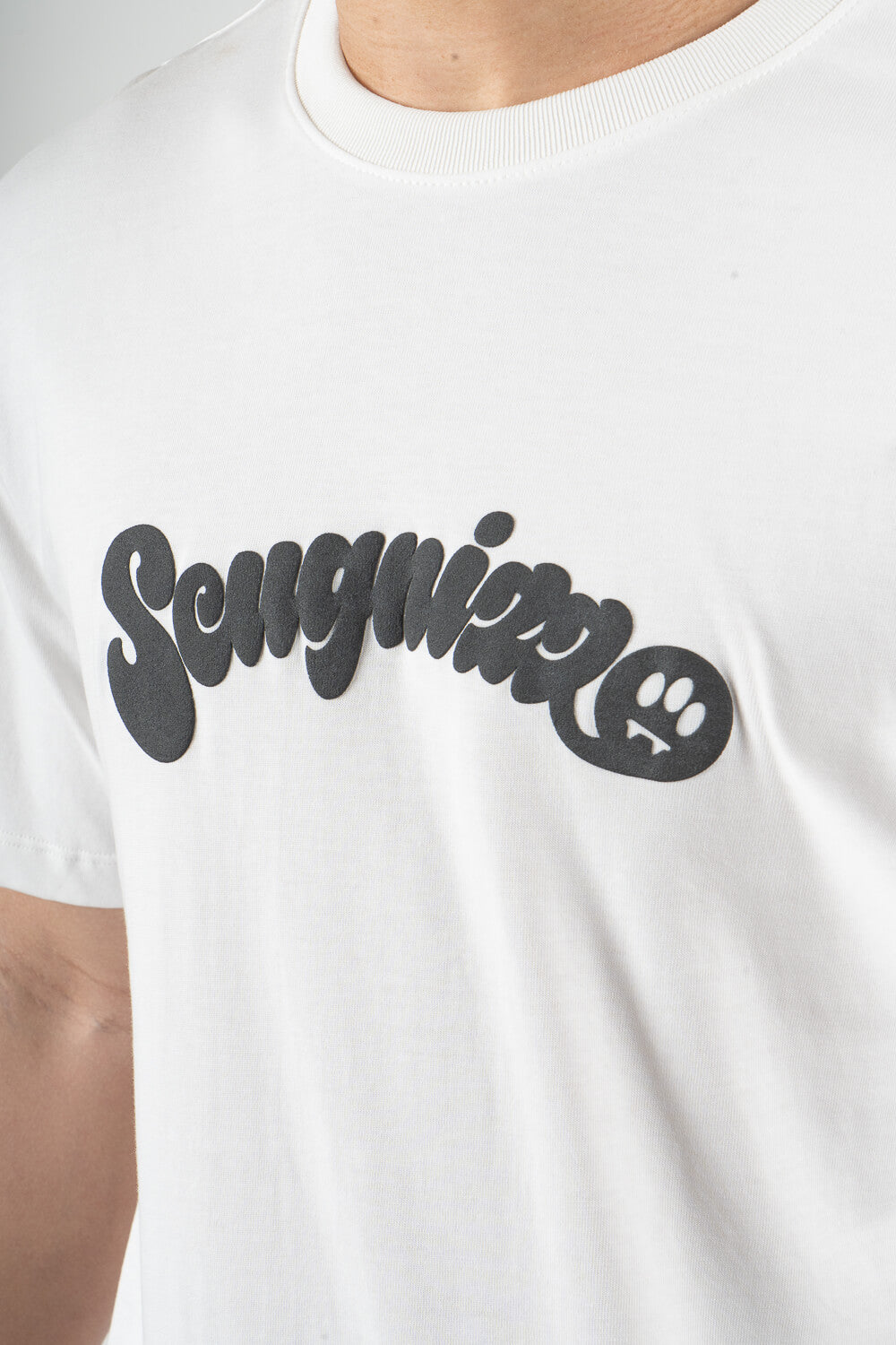 Barrow Fà Mmiria Jersey T-Shirt Off White