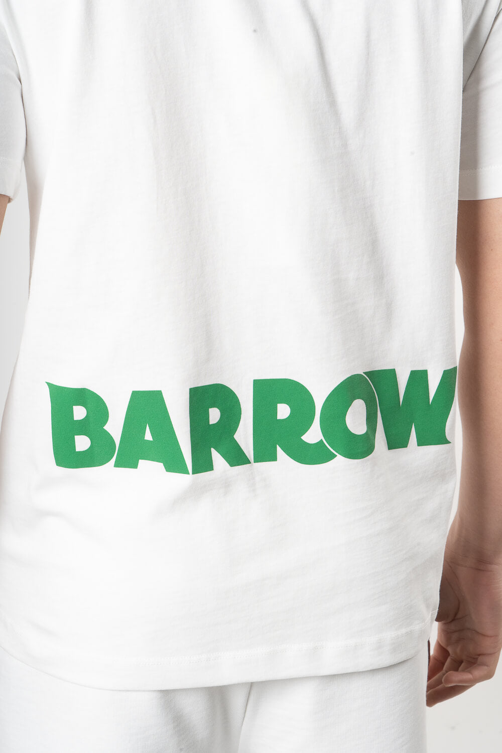 Barrow Logo Jersey T-Shirt White