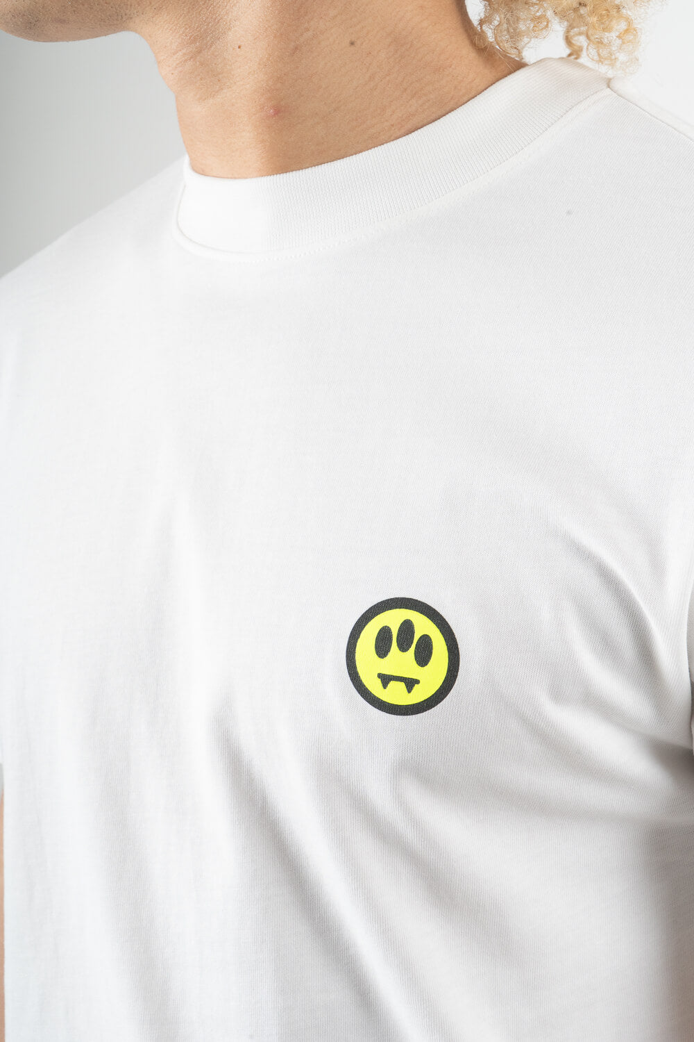 Barrow Logo Jersey T-Shirt White