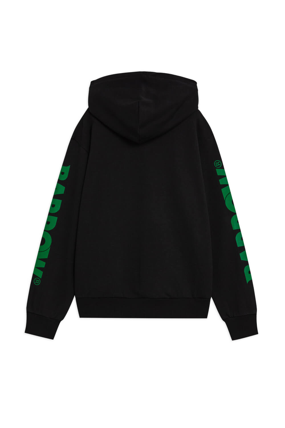 Barrow Logo Print Hoodie Black