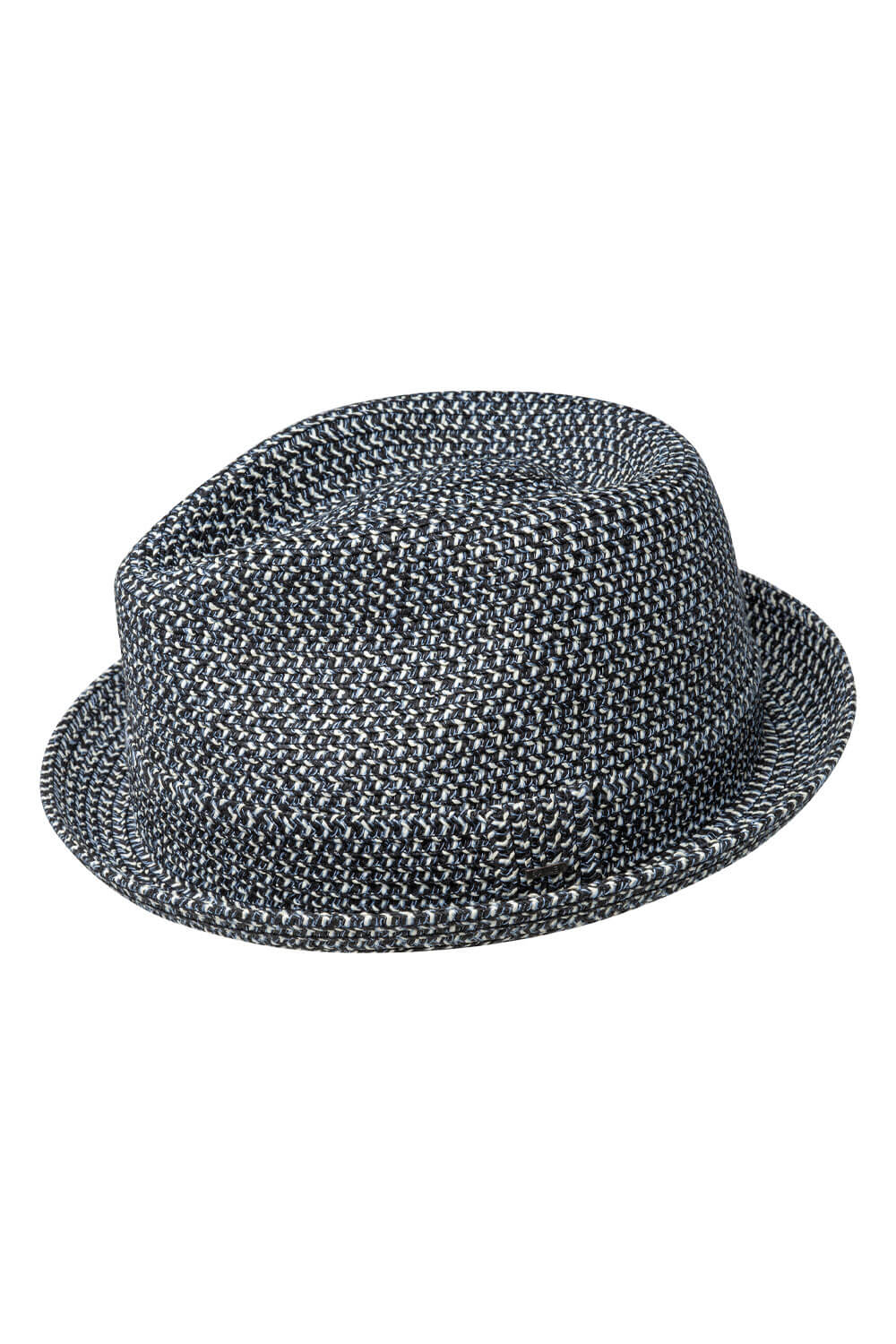 Billy Pork Pie Hat Black/White
