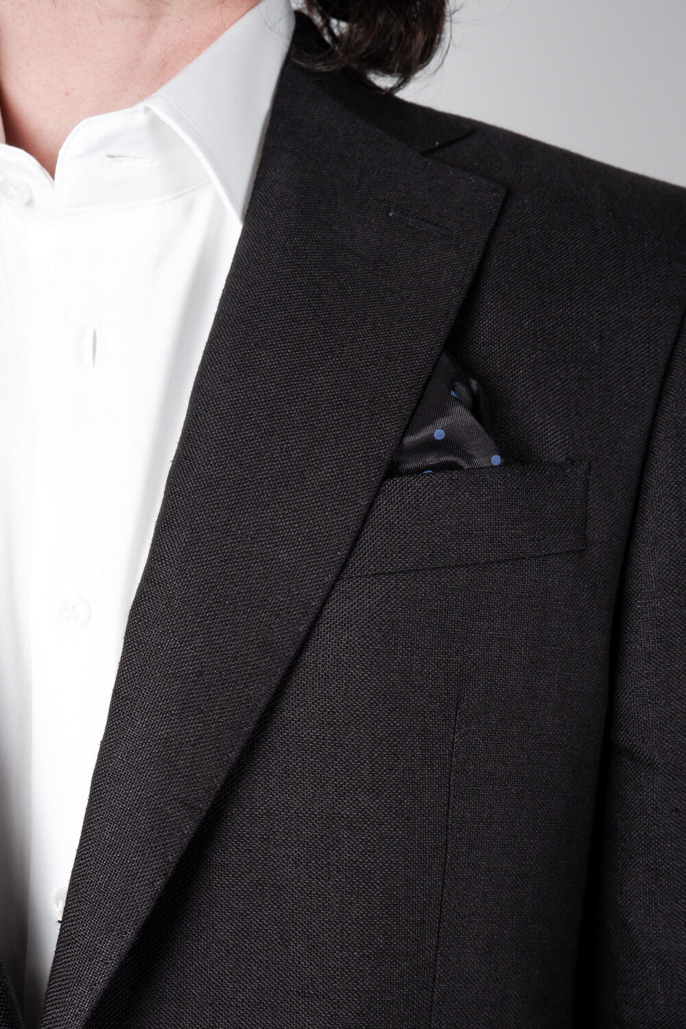 Star Napoli Linen Blazer Black