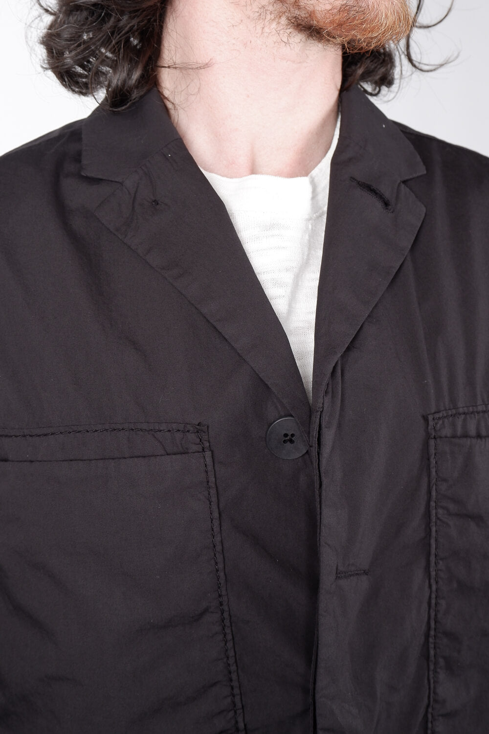 Light Weight Cotton Jacket Black
