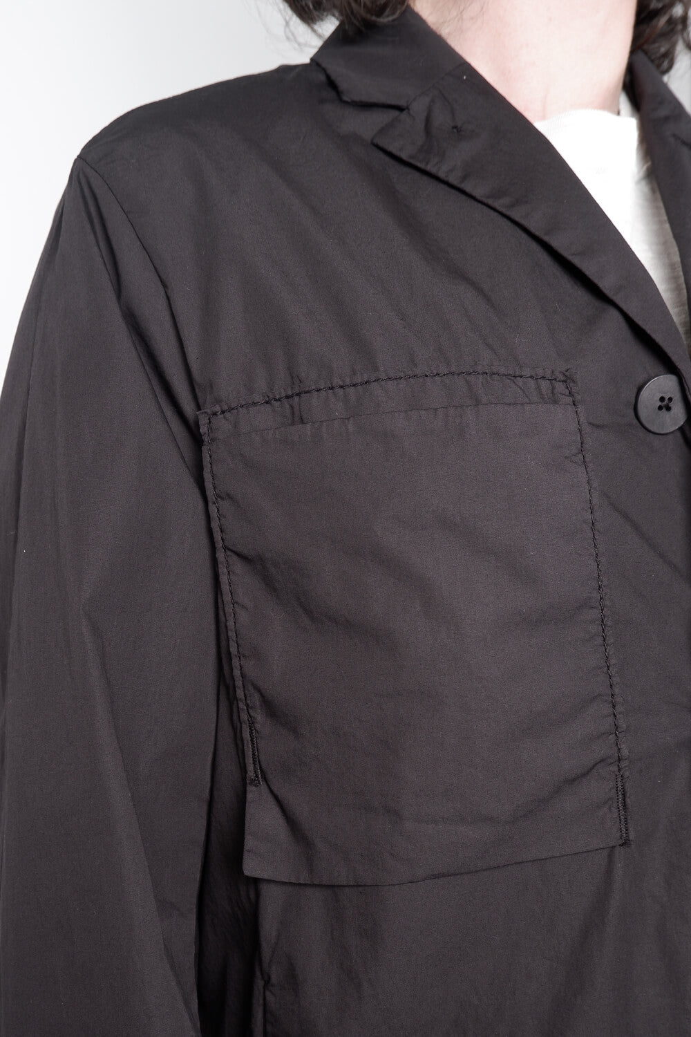 Light Weight Cotton Jacket Black
