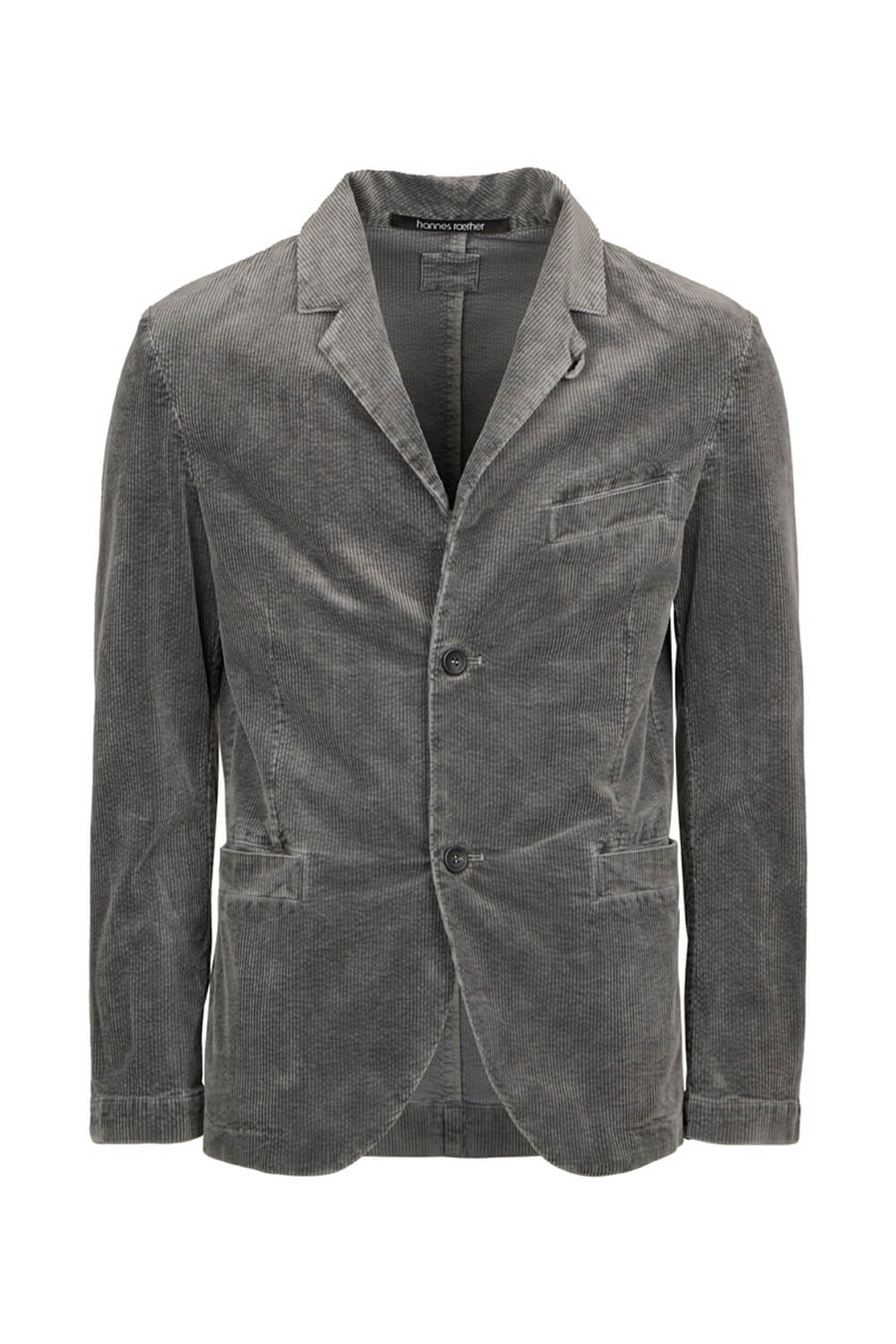 Button-Up Corduroy Blazer Teal