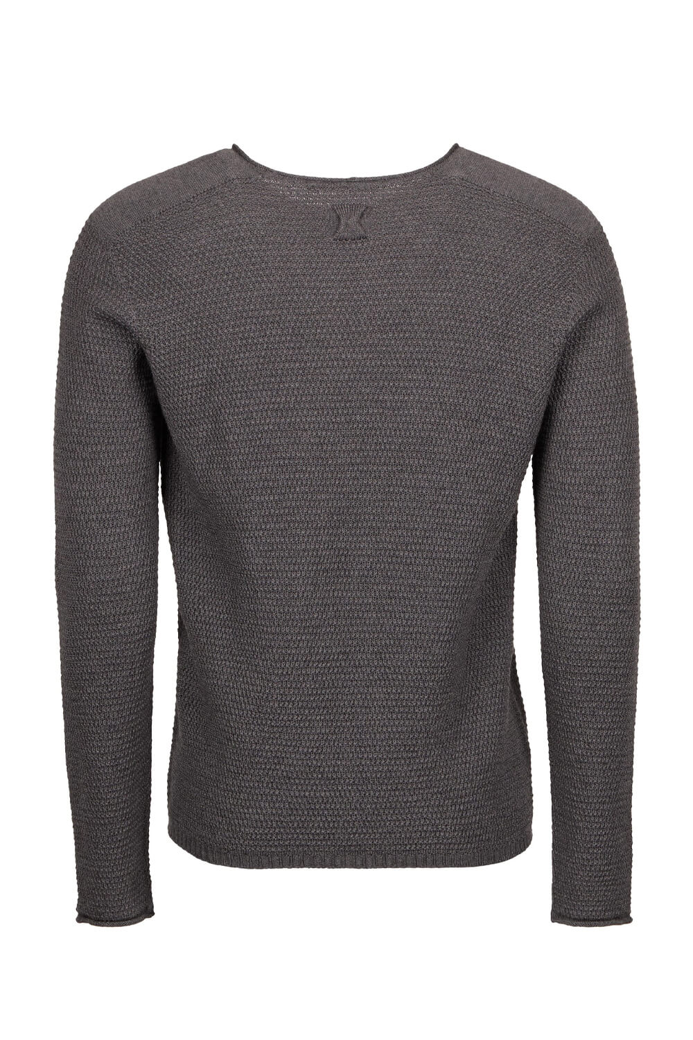 Cable Lana Virgin Wool Sweater Charcoal/Grey