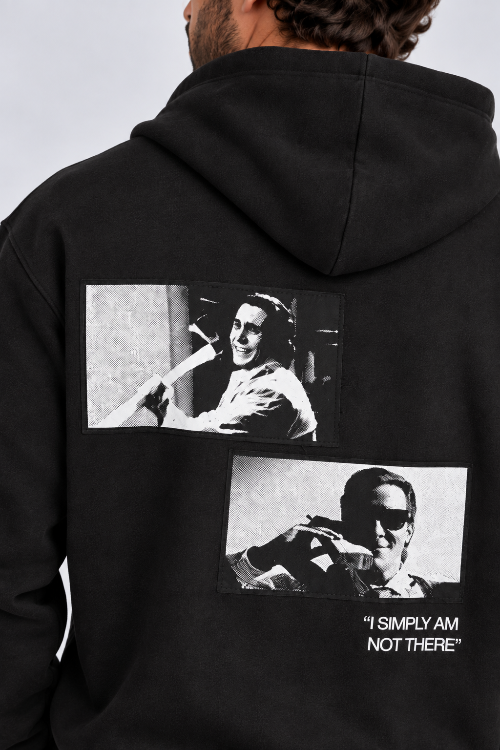 Patrick Bateman Hoodie Black