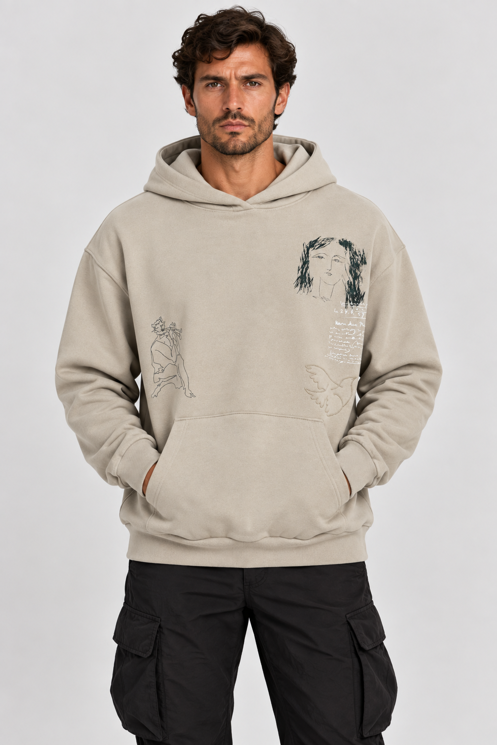 Jackie Hoodie Sand