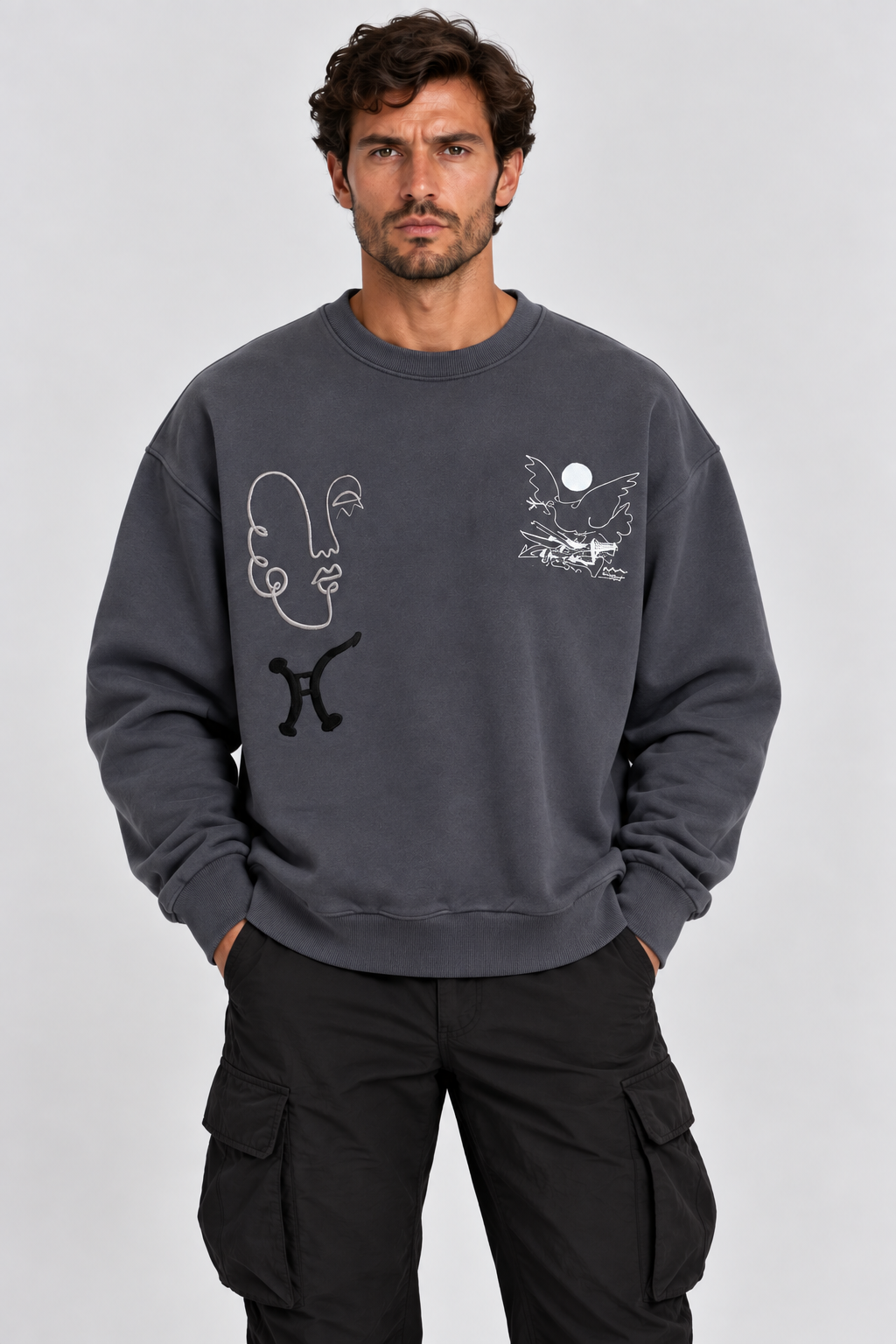 Picasso Prado Sweater Grey