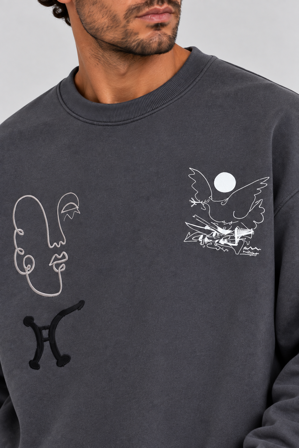 Picasso Prado Sweater Grey
