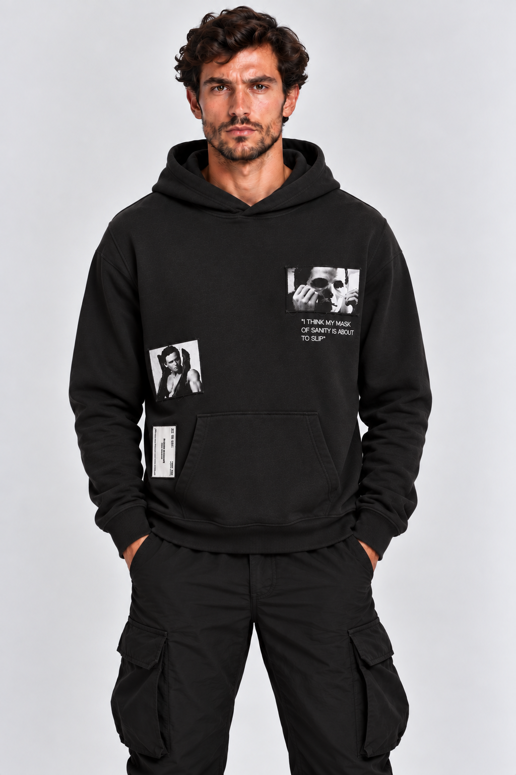 Patrick Bateman Hoodie Black