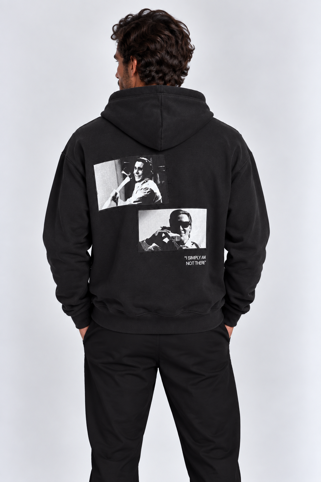 Patrick Bateman Hoodie Black