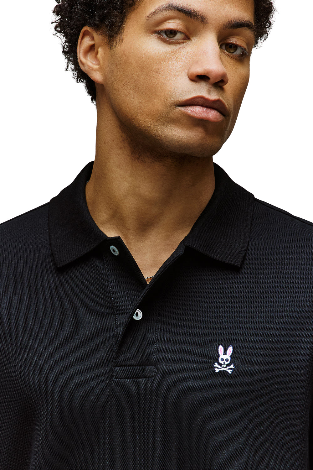 Classic Pique Polo T-Shirt Black