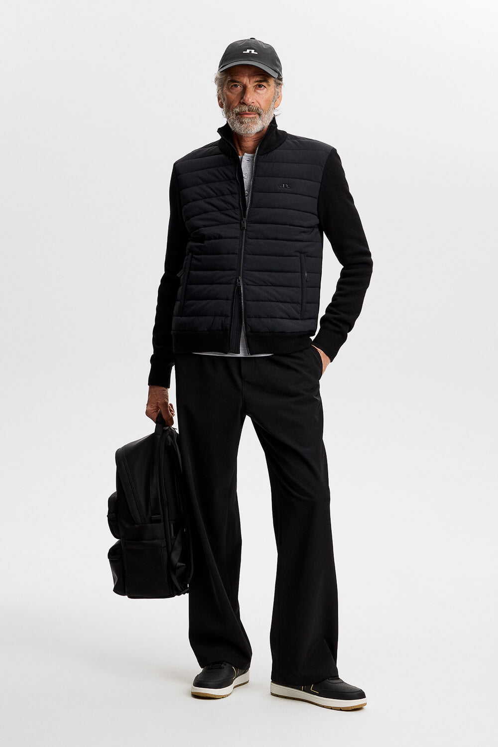 Boen Knit Hybrid Jacket Black