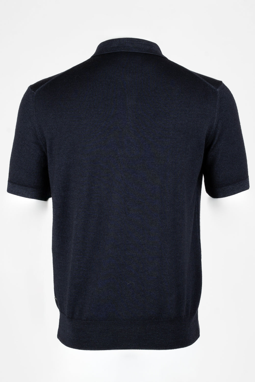 Cold Dyed Cool Merino Wool T-Shirt Navy