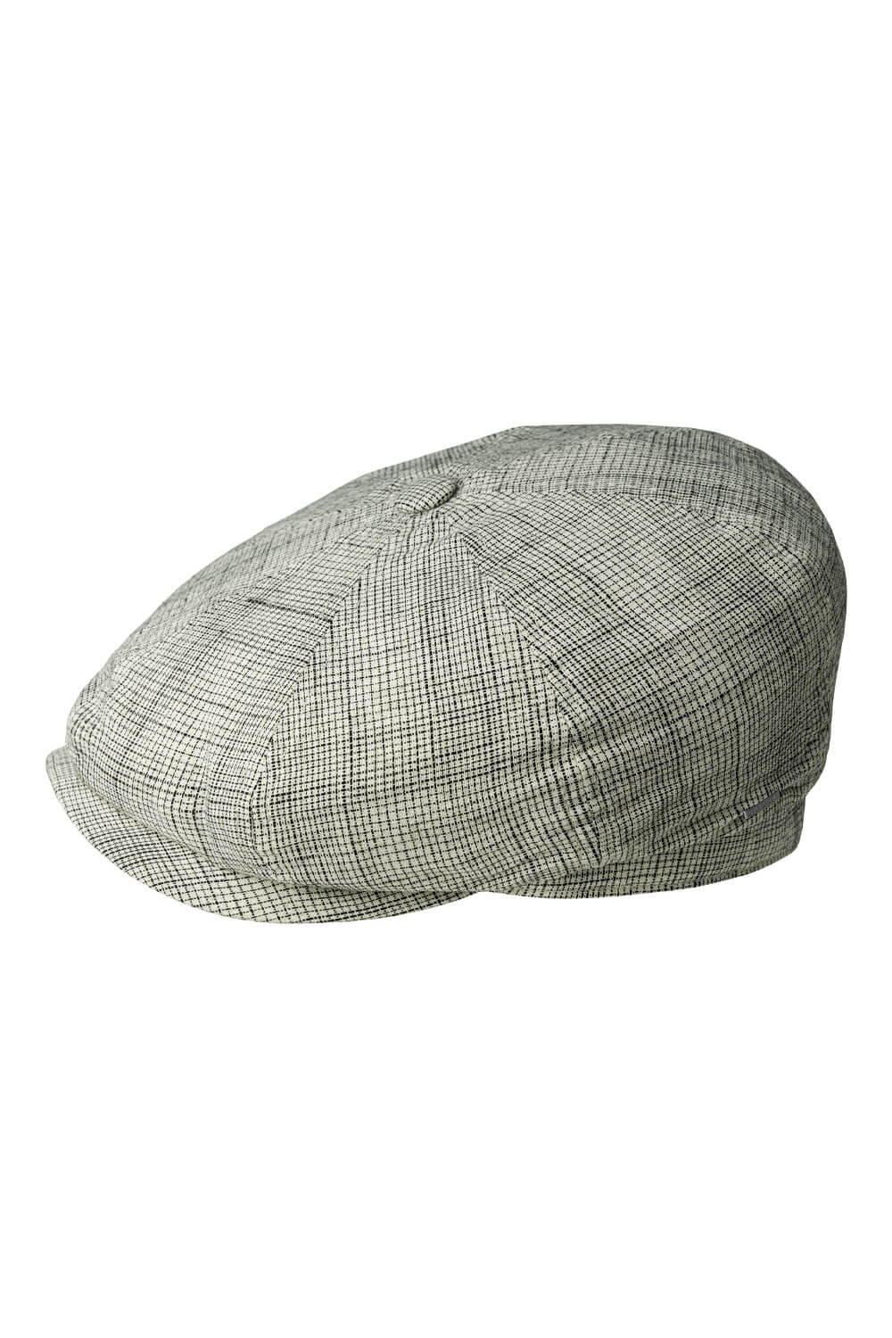 Conall Linen Herringbone Hat Grey