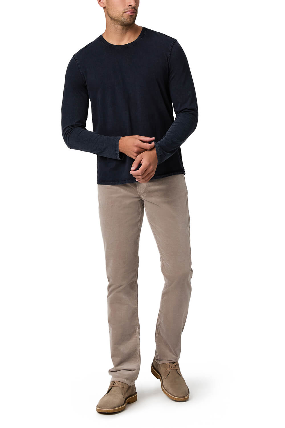 Federal Slim Fit Corduroy Pant Grey