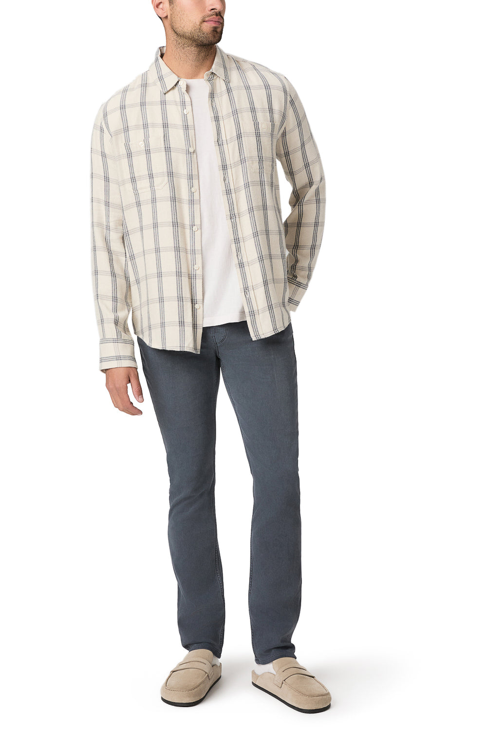 Federal Slim Straight Jeans Grey