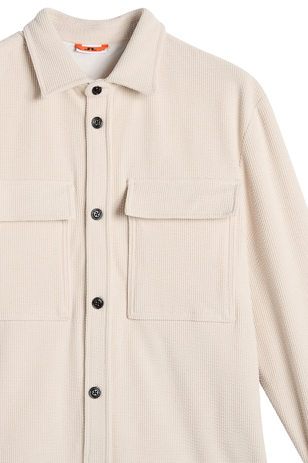 Finnigan Drape Cord Overshirt Cream
