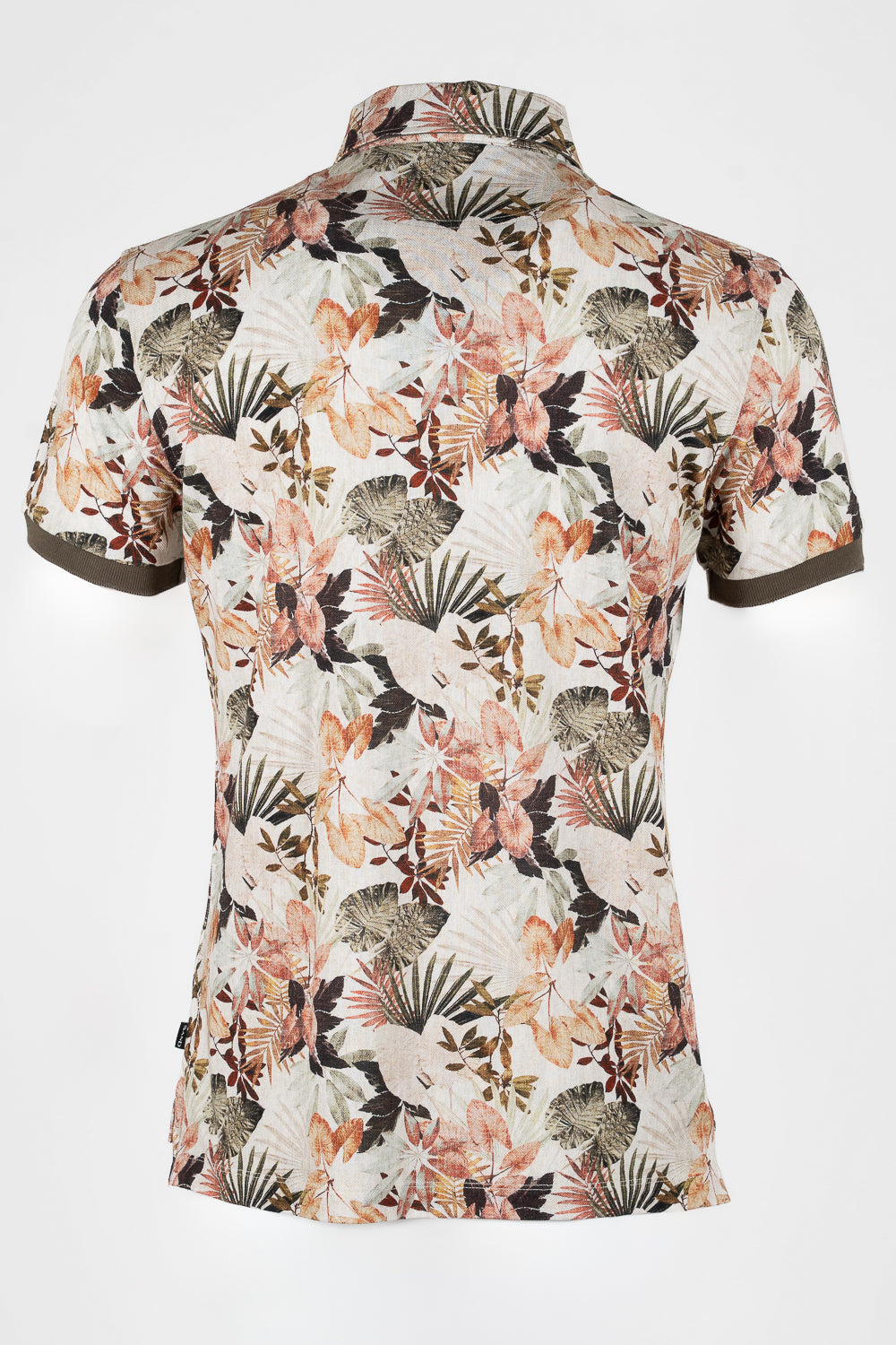 Floral Printed Italian Cotton T-Shirt Multicolour