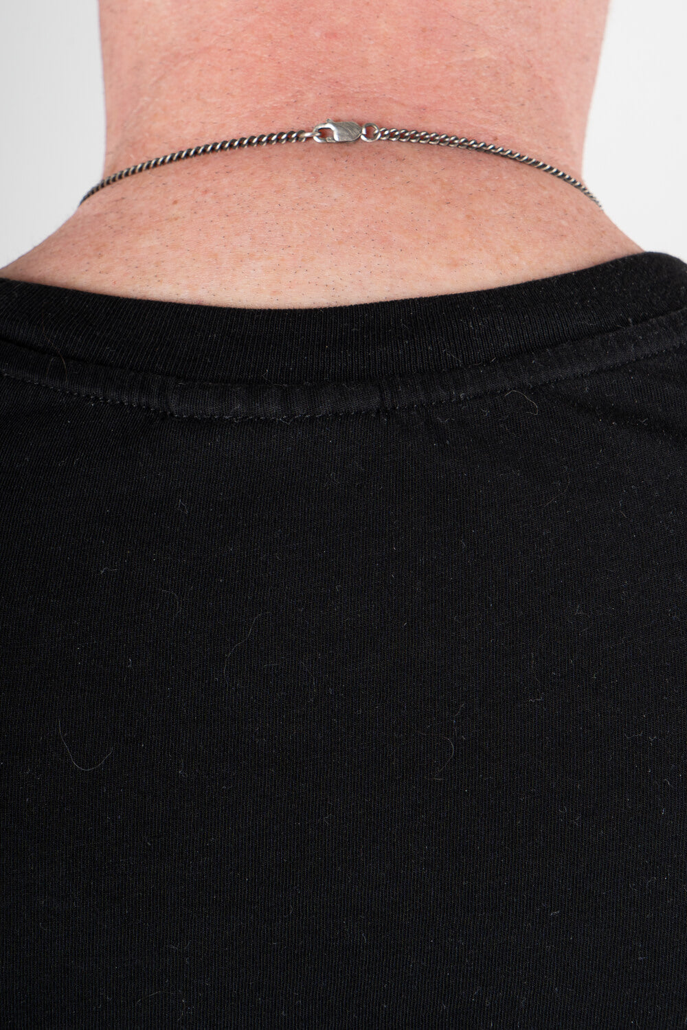 Frame Necklace Silver W/ 9kt Gold Detail