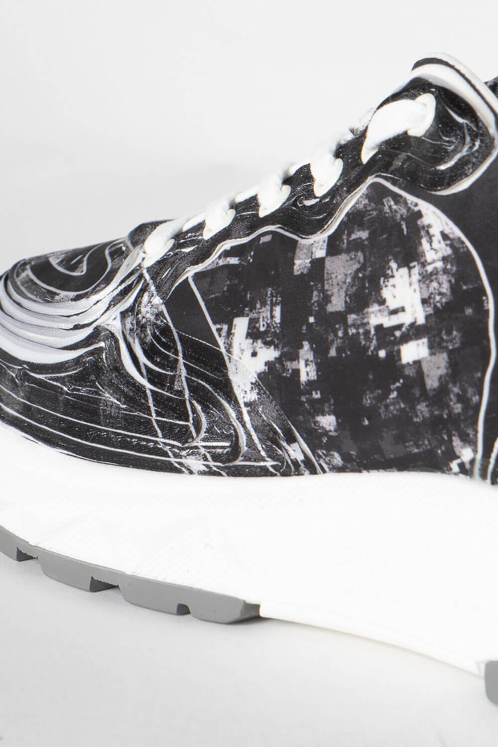 Freddy Man Nylon Sneaker Black/White