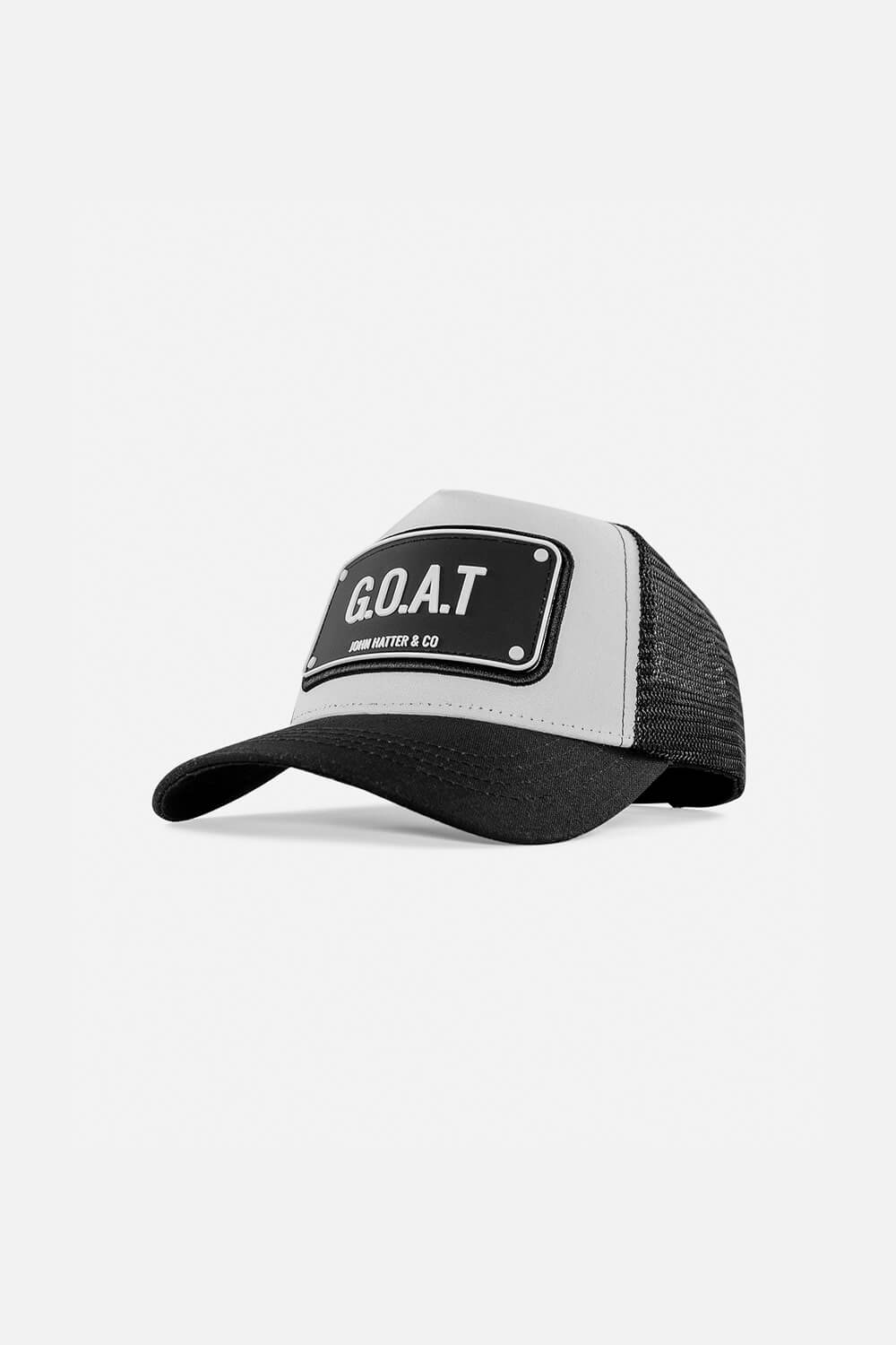 G.O.A.T. Cap Black/White