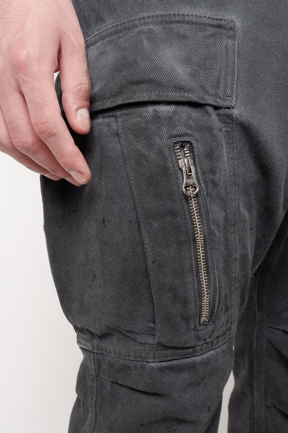 Turbo Loose Straight Fit Jean Grey