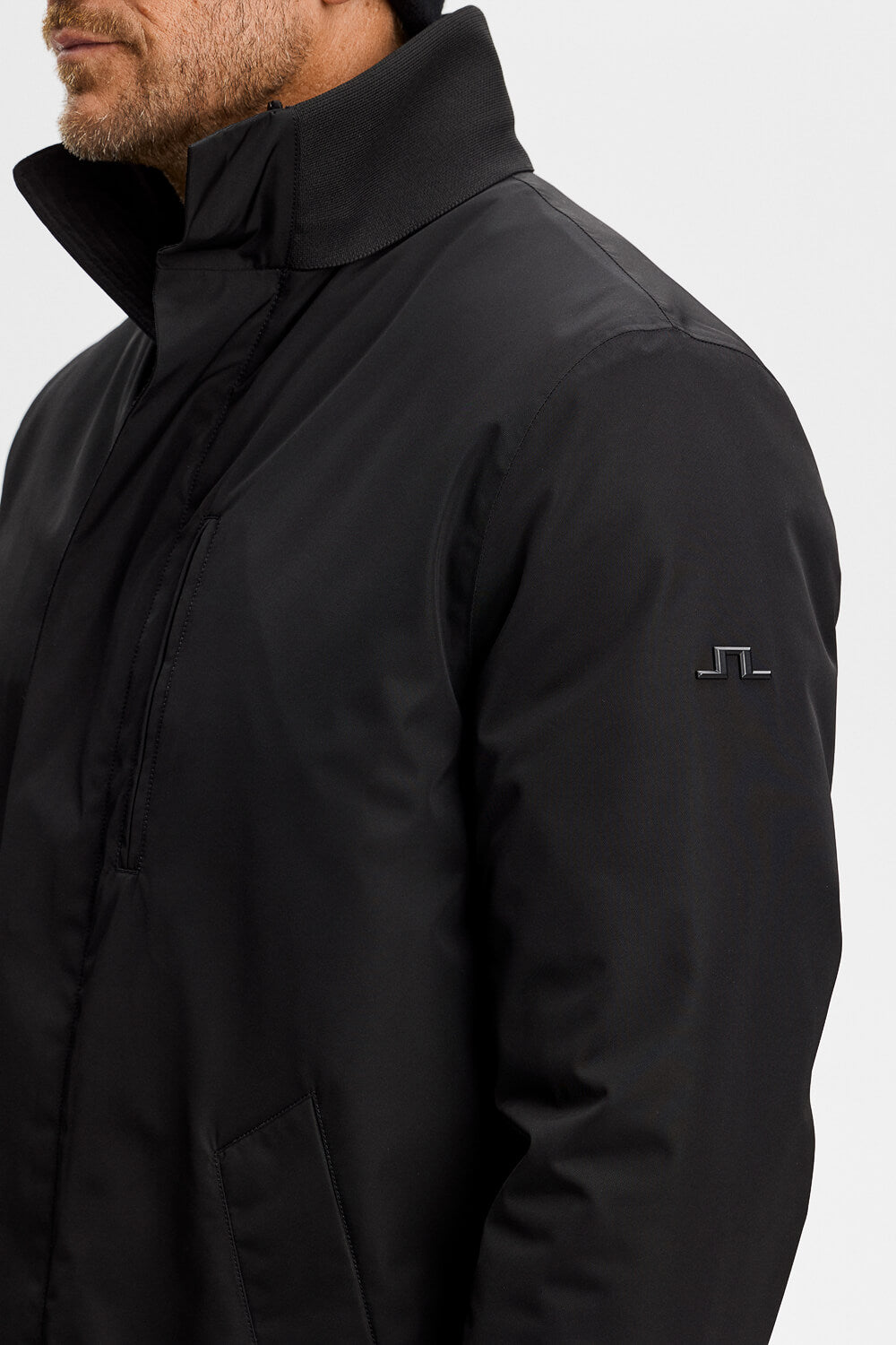 Harold Padded Jacket Black
