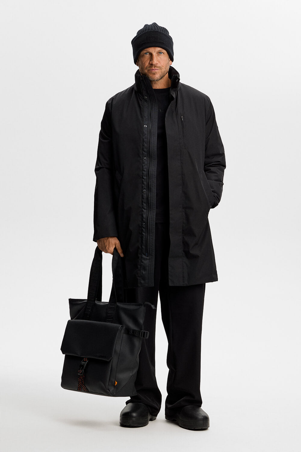 Harold Padded Jacket Black