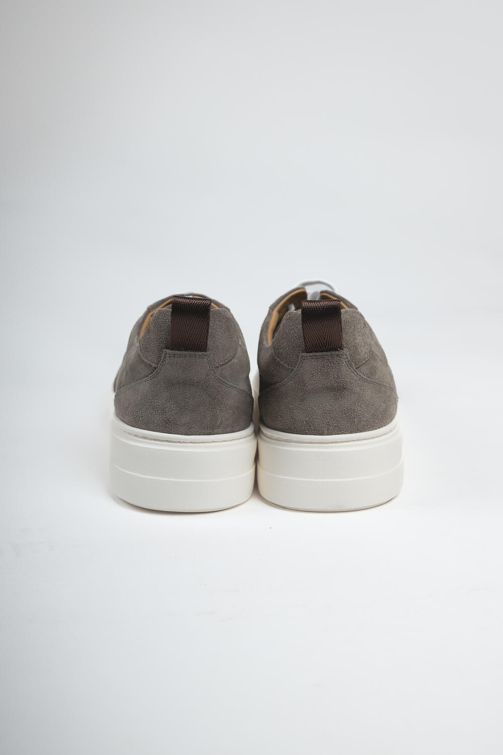 Italian Suede Low Tops Sneaker Grey