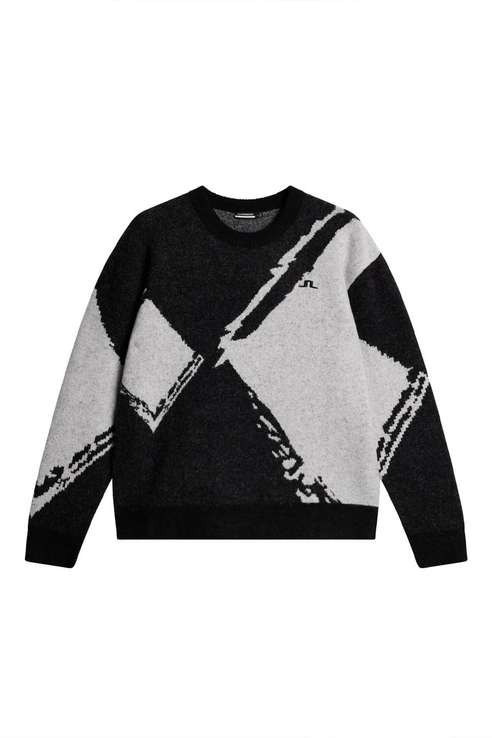 Jaxton Knitted Sweater Black/Grey