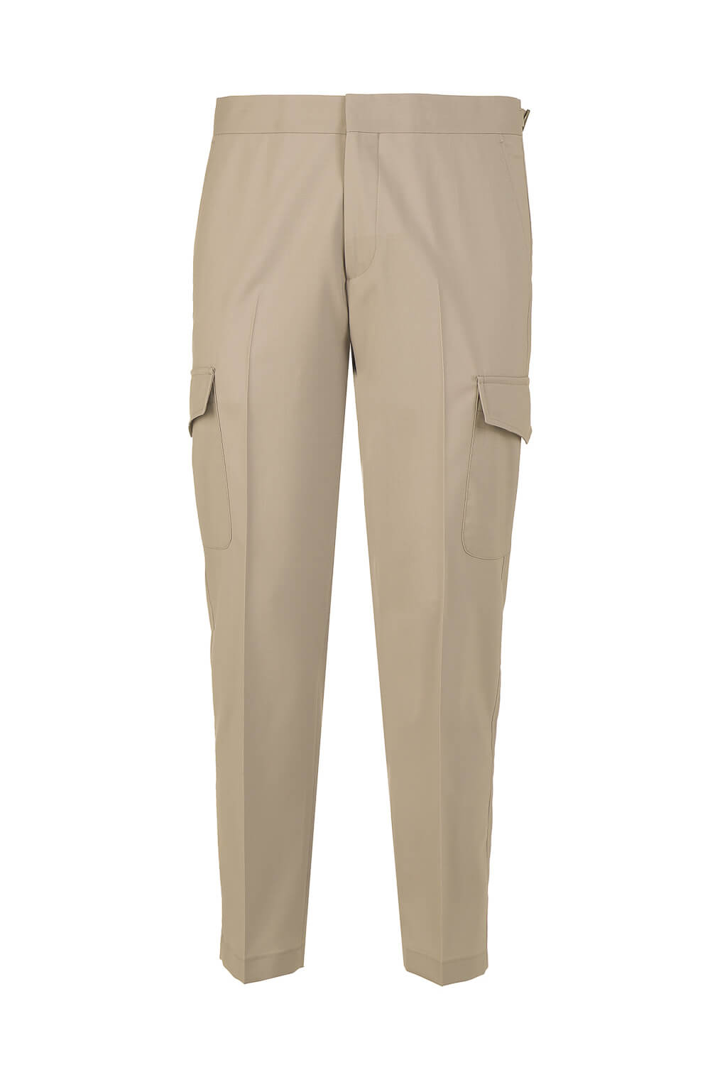 Karl Drawstring Cargo Trousers Beige